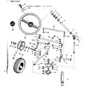 Craftsman 91725770 8e lawn tractor/front axle diagram