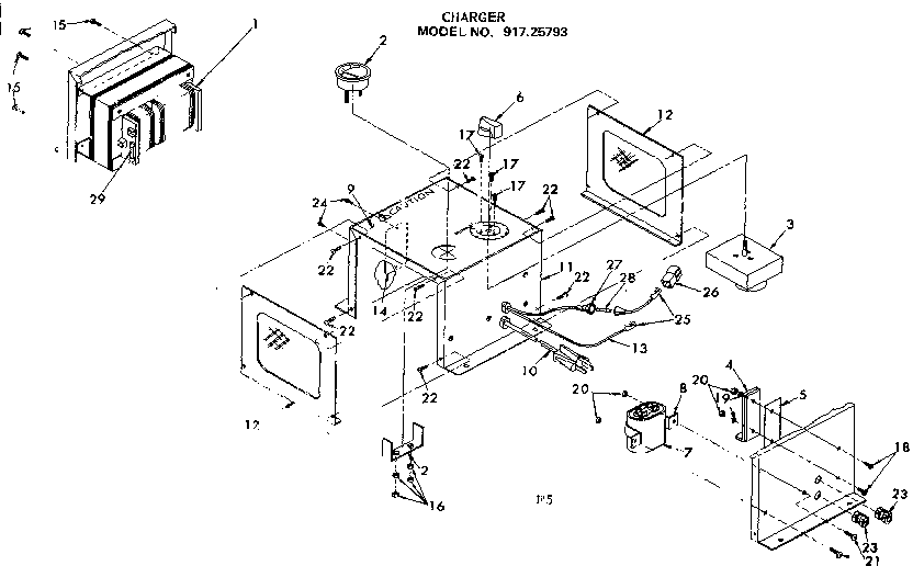 Craftsman 91725793 charger diagram