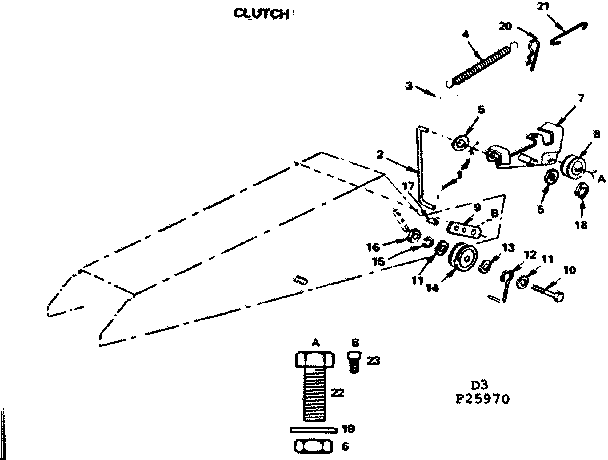 Craftsman 91725980 clutch diagram