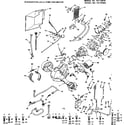 Craftsman 91725980 hydrostatic axle, pump and motor diagram