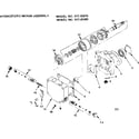 Craftsman 91725980 hydrostatic motor assembly diagram