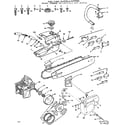 Craftsman 917353711 fuel tank, clutch & cutting diagram
