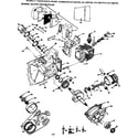 Craftsman 917353734 engine clutch and muffler diagram
