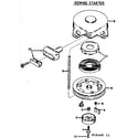 Craftsman 21759460 rewind starter diagram