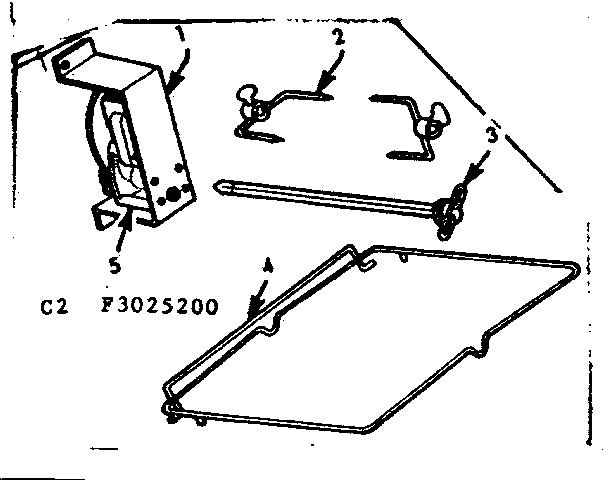 Kenmore 1033035000 rotisserie diagram