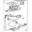 Kenmore 1033073500 control panel & burner section diagram