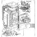 Kenmore 1033073500 body section diagram