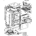 Kenmore 1033073810 body section diagram