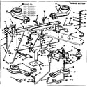 Kenmore 1033173510 burner section diagram