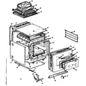 Kenmore 1034035500 body section diagram