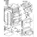 Kenmore 1034073500 body section diagram