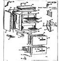 Kenmore 1037136314 body section diagram