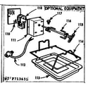 Kenmore 1037136314 optional equipment diagram