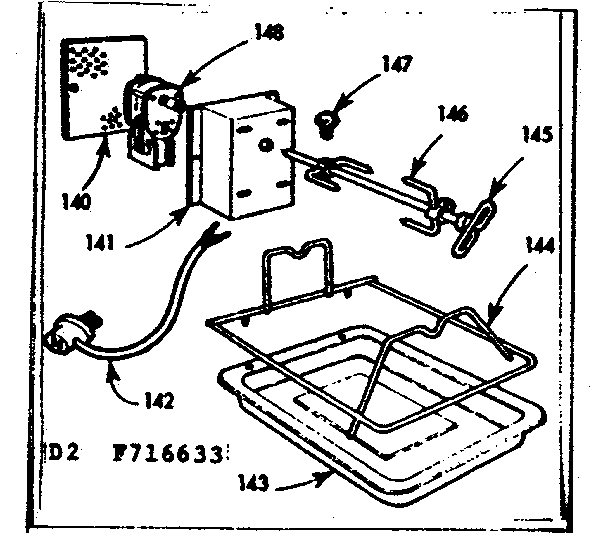 Kenmore 1037166334 optional equipment diagram