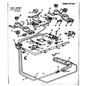 Kenmore 1037374414 burner section diagram