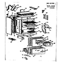Kenmore 1037374414 body section diagram