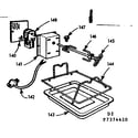 Kenmore 1037374414 optional oven rotisserie diagram