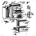Kenmore 1037394000 body section diagram