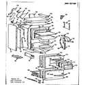 Kenmore 1037424414 body section diagram