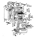 Kenmore 1037485404 body section diagram