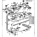 Kenmore 1037524004 burner section diagram