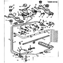 Kenmore 1037544600 burner section diagram