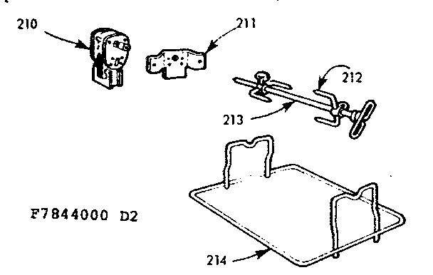 Kenmore 1037844000 rotisserie diagram