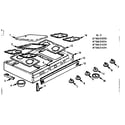Kenmore 1037865404 maintop section diagram
