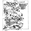 Kenmore 1037884434 burner section diagram