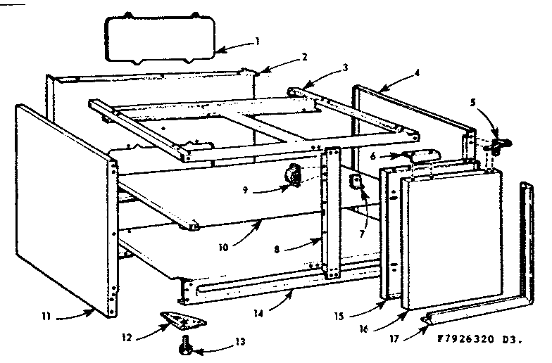 Kenmore 1037926324 30 in. base cabinet diagram