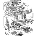 Kenmore 1037965404 body section diagram