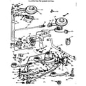 Kenmore 1037965404 burner section diagram