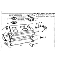 Kenmore 103796635 maintop & body section diagram