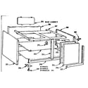 Kenmore 103796635 base cabinet diagram
