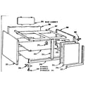 Kenmore 103796631 base cabinet diagram