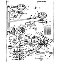 Kenmore 1037966374 burner section diagram