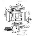 Kenmore 1039406400 body section diagram