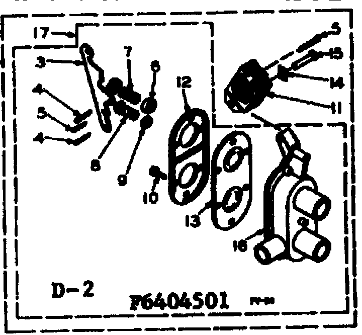 Kenmore 1106405551 two way valve assembly diagram