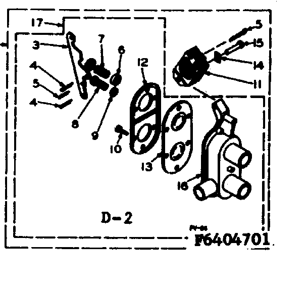 Kenmore 1106405751 two way valve assembly diagram