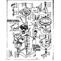 Kenmore 1106404952 machine sub assembly diagram