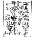 Kenmore 1106405903 machine sub assembly diagram