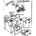 Kenmore 1106408701 machine sub-assembly diagram