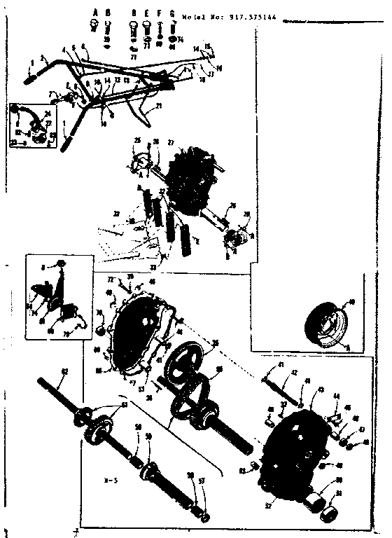 Craftsman 917575144 transmission diagram