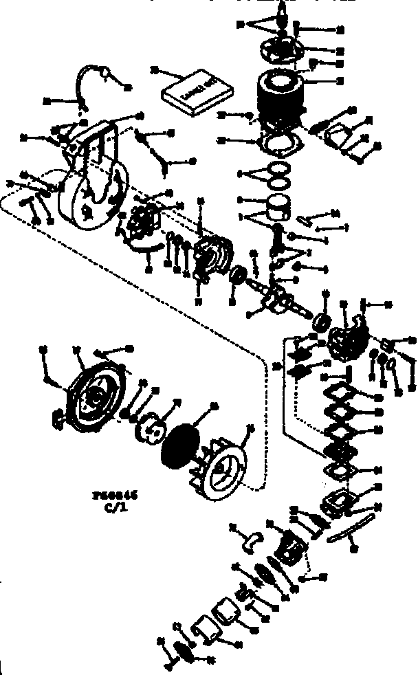 Craftsman 91760046 crankcase diagram