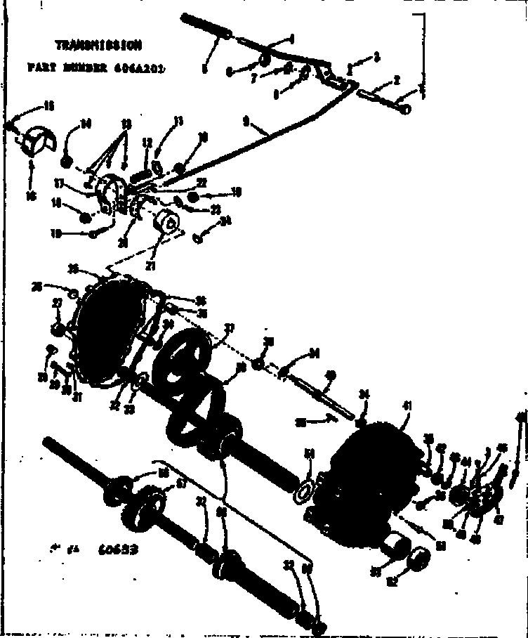 Craftsman 91760634 transmission diagram