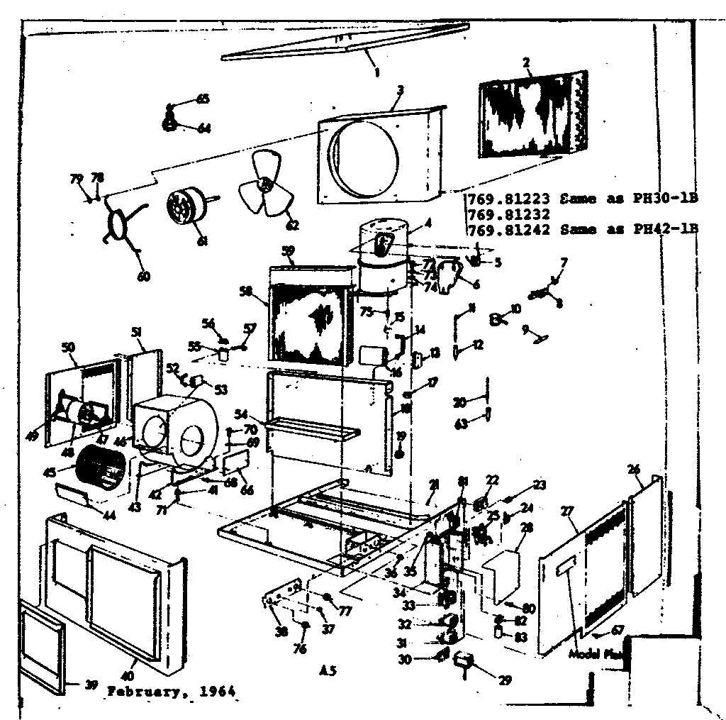 APCO PH30-1B unit parts diagram