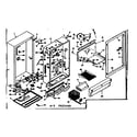 Kenmore 106625470 cabinet parts diagram