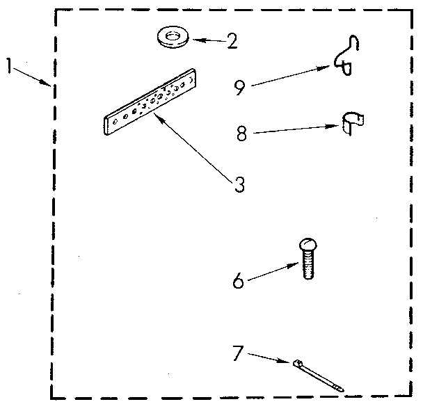 Kenmore 11082673110 miscellaneous diagram