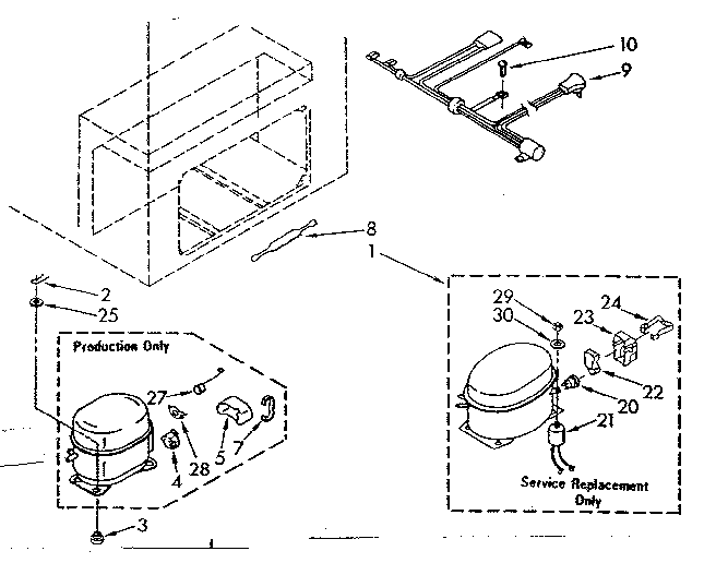 Kenmore 1988182280 unit parts diagram