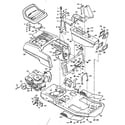 Craftsman 502255650 replacement parts body and chassis diagram